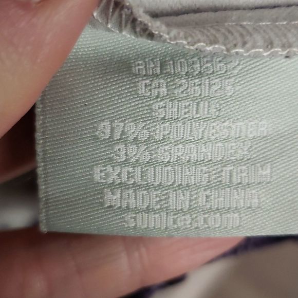 𝅺sun Ice purple grey spring fall jacket Large - Picture 8 of 8